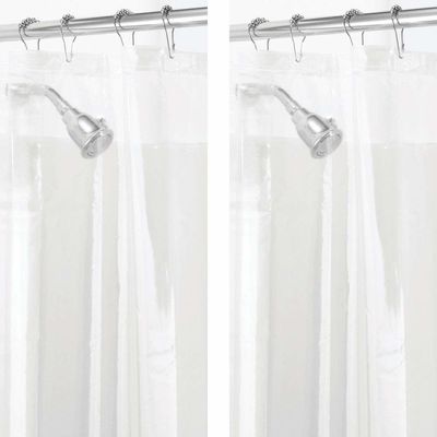 Revêtement de haute qualité de douche de produit hydrofuge pour le long rideau en douche de salle de bains fait de PEVA sans moule élégant