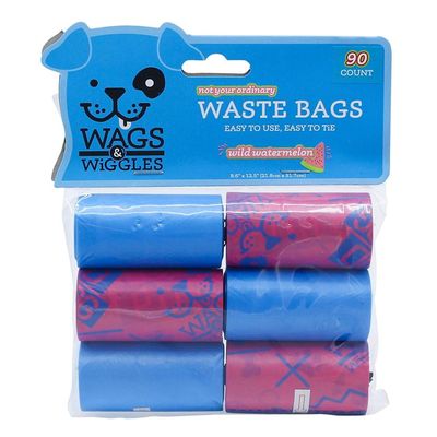 Les produits faits sur commande biodégradables imprimés pour des chiens Unscented ont imprimé des sacs de dunette de chien pour le sac de déchets d'animal familier de chienchien