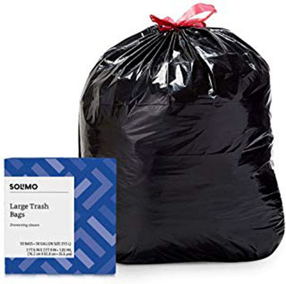 Codez le compte convenable des paquets 60 de recharge du gallon 3 du litre 2,6 des sacs de déchets de cordon de coutume de R 10