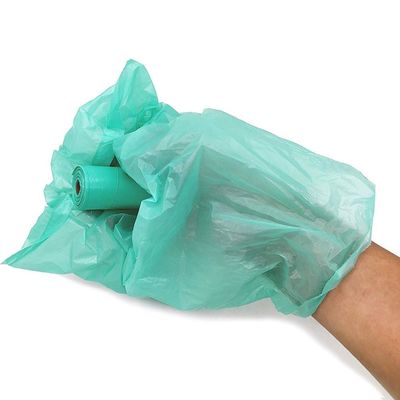 Les déchets écologiques biodégradables de chienchien mettent en sac le support fait sur commande de sac de dunette