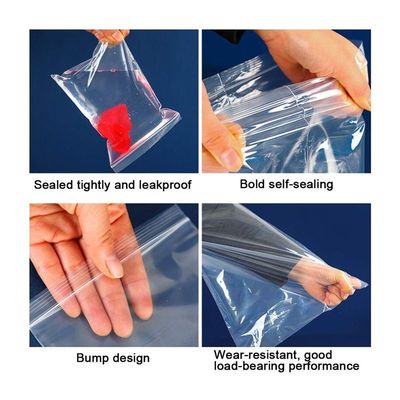 Sacs zip-lock imperméables imprimés par coutume, sacs zip-lock en plastique recyclables d'emballage