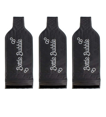Le vin réutilisable d'enveloppe de bulle met en sac résistant aux chocs avec le logo fait sur commande