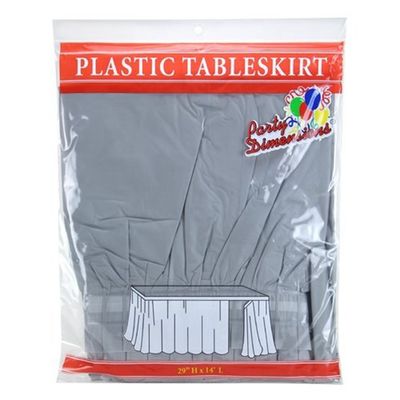 Jupes en plastique jetables de Tableau de style simple, jupe de Tableau de salon commercial