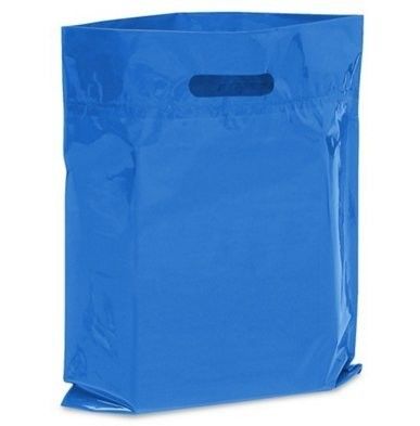 sac à provisions en plastique découpé avec des matrices par plastique biodégradable compostable de poignée de perforatrice de la fécule de maïs 100% avec le logo fait sur commande imprimé