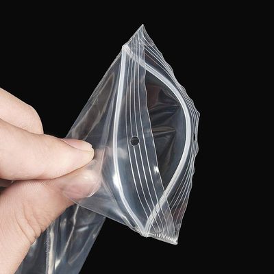 Sacs zip-lock imperméables clairs, sachets en plastique refermables de Ziploc