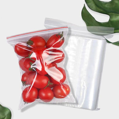 Sacs zip-lock imperméables rescellables, sacs en plastique réutilisables de Ziploc