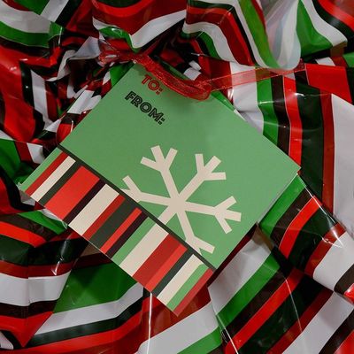 Sacs en plastique colorés d'enveloppe de cadeau pour la fête de Noël